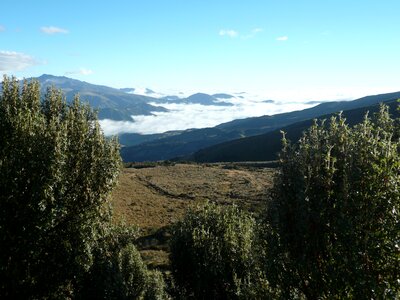 Tourism sky mountain