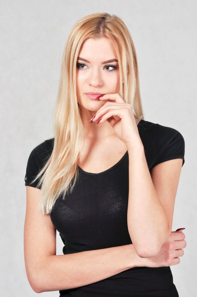 Portrait of a woman beauty appearance
