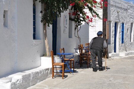 Aegean village gray village