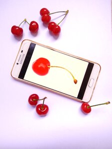 Mobile cherry advertisement