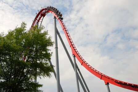 Amusement coaster park photo