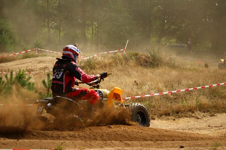 Cross sand motorcycle photo