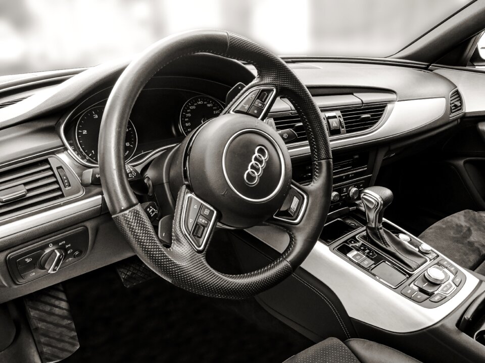Sports car audi luxury