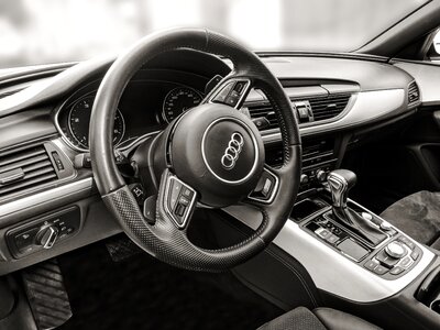 Sports car audi luxury