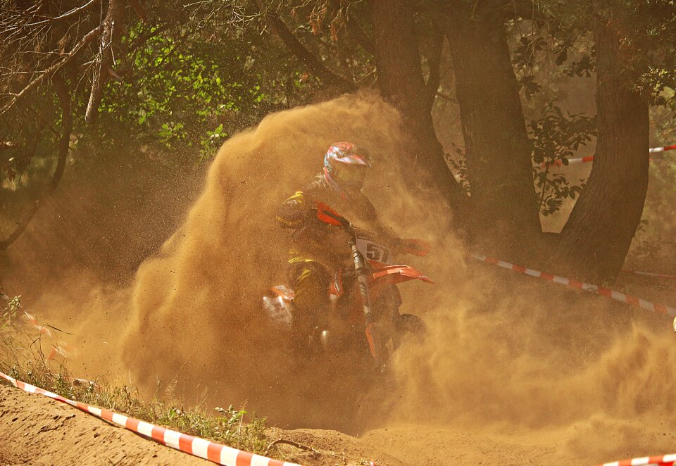 Dust motorsport motorcycle