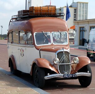 Vehicle classic car suitcases