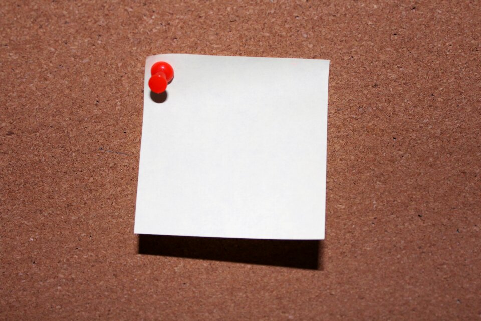 Stickies paper memo