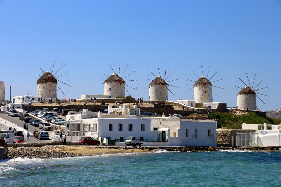 Sea greek island white