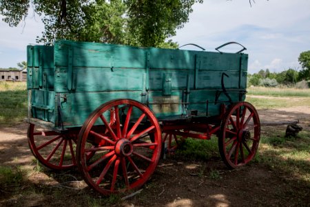 Old freight wagon 
