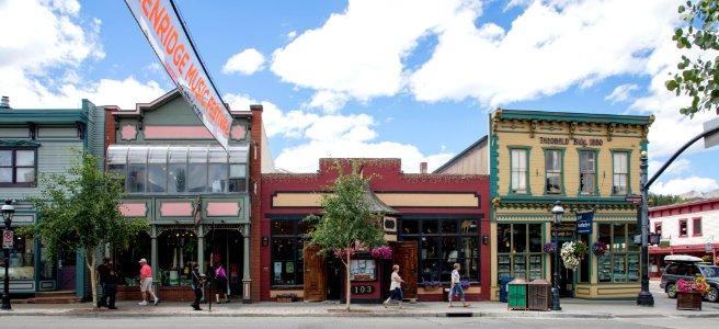 Downtown Breckenridge, Colorado. photo