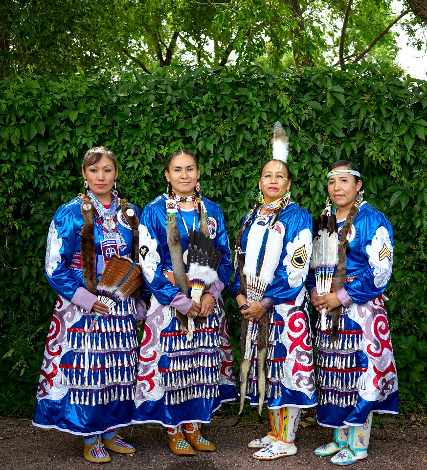 Members of the Native American Women Warriors –- a Pueblo,… 