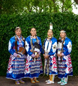 Members of the Native American Women Warriors –- a Pueblo,… photo