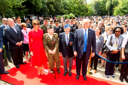 President Trump's trip to Paris 
