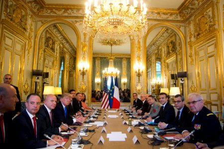 Bilateral meeting photo