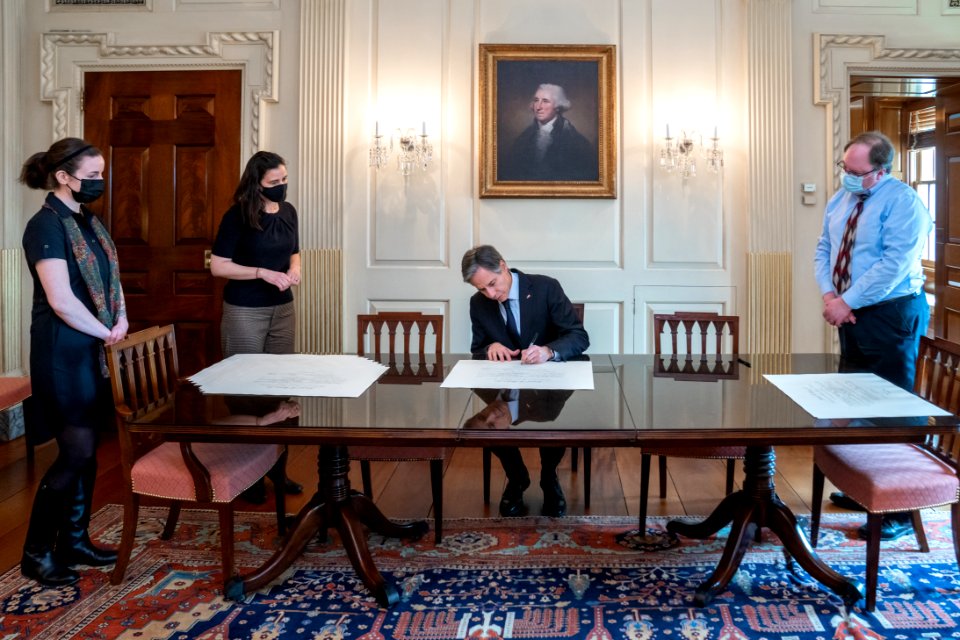 Secretary of State Antony Blinken 