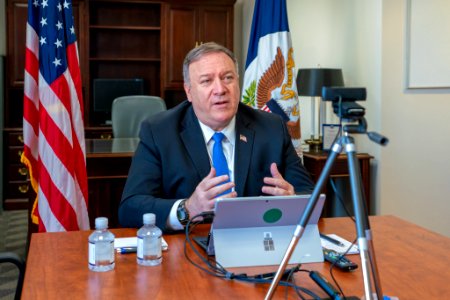 Secretary of State Mike Pompeo photo