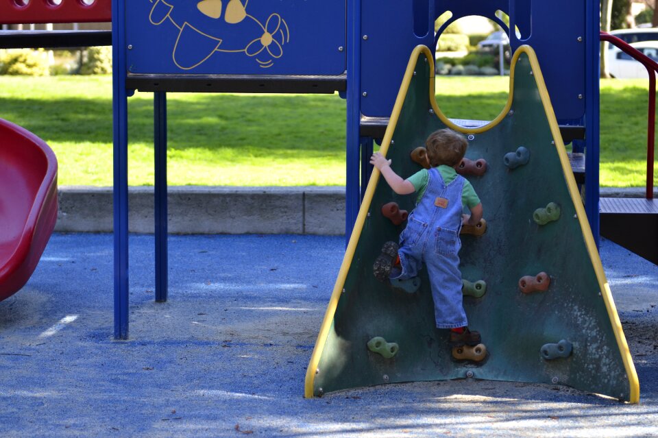 Kid park climb