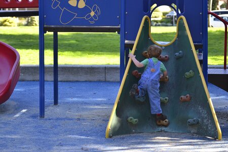 Kid park climb