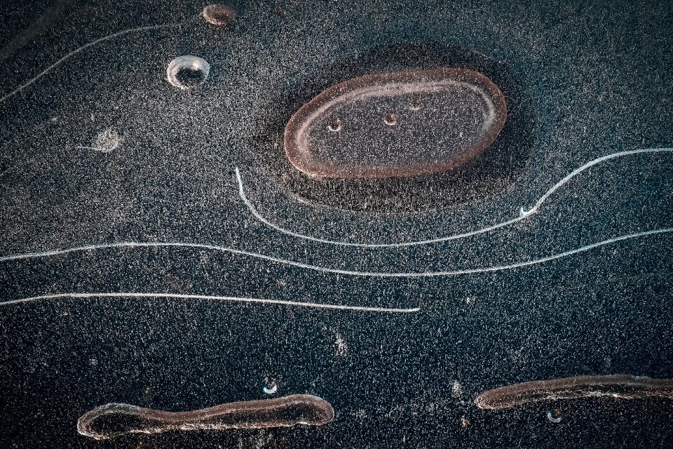 Cold frost structure
