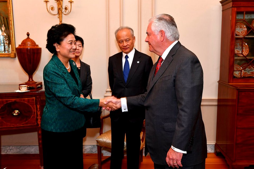 Secretary of State Rex Tillerson 