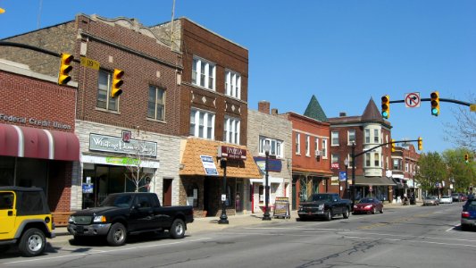 Downtown Whiting, Indiana photo