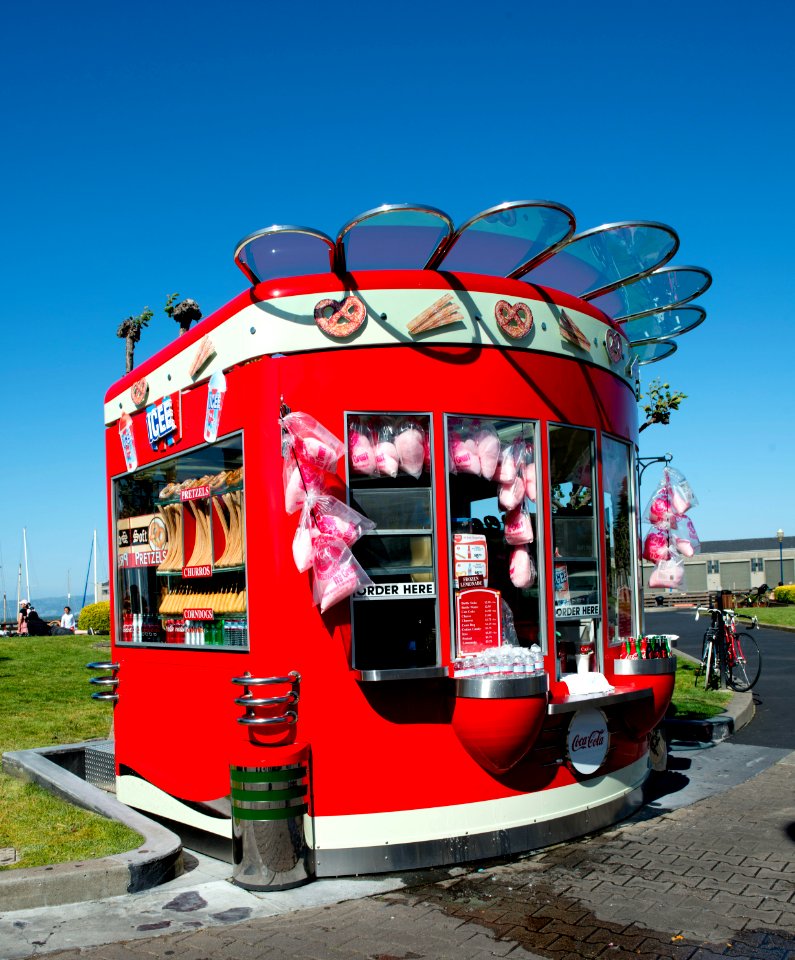 Food vendor, San Francisco, California 