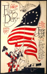 140th Flag Day 1777 - 1917 photo
