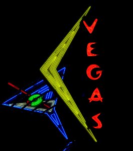 Las Vegas neon photo