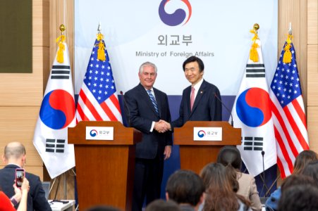 Secretary Tillerson and South Korean Foreign Minister Yun … 