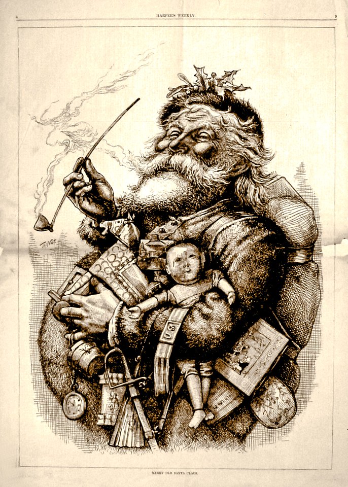 Merry Old Santa Claus 