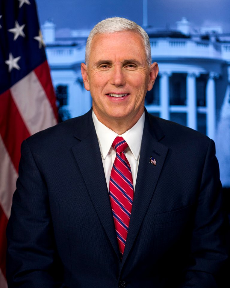 Official portrait, Vice President Mike Pence 