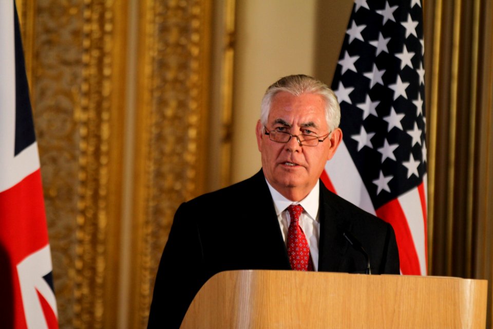 Secretary of State Rex Tillerson 
