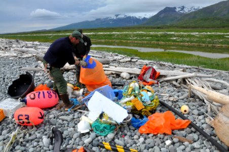 Cleanup at Katmai National Park 