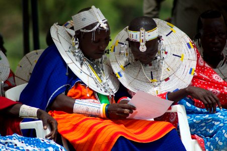 Literacy education among Maasai women 