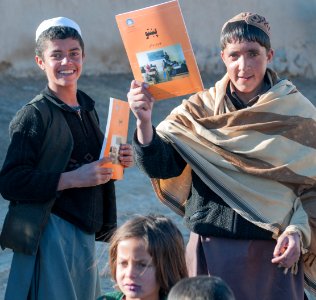 Literacy program in Afghanistan photo