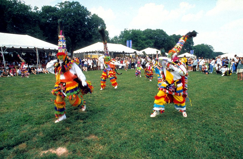 Gombey dancers from Bermuda 