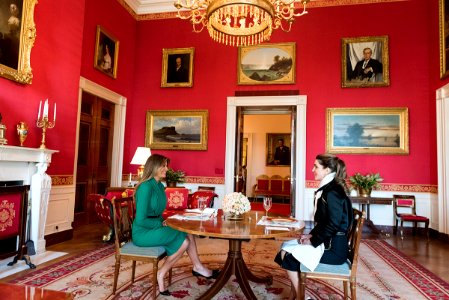 U.S. First Lady Melania Trump 