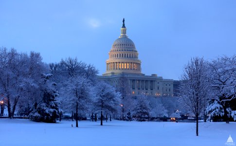 Capitol snow photo