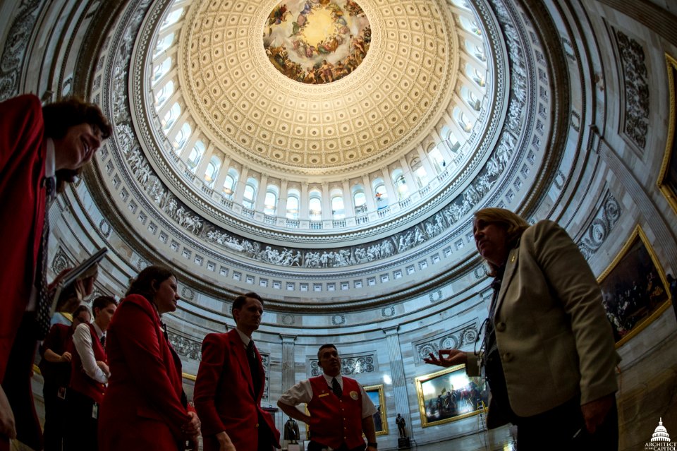 Rotunda restored photo