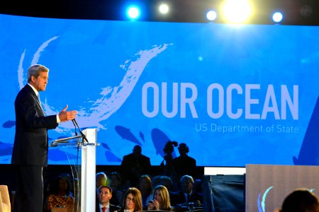 Secretary Kerry Delivers Remarks at the 2016 Our Ocean Con… photo