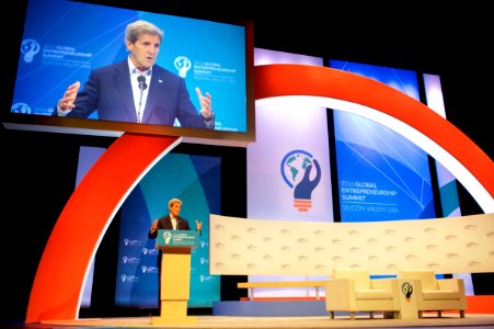 Secretary Kerry delivers remarks at the Opening Plenary of… photo
