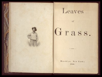 Leaves of Grass, 1855 photo