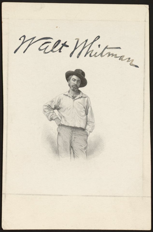 Walt Whitman, July 1854, New York 