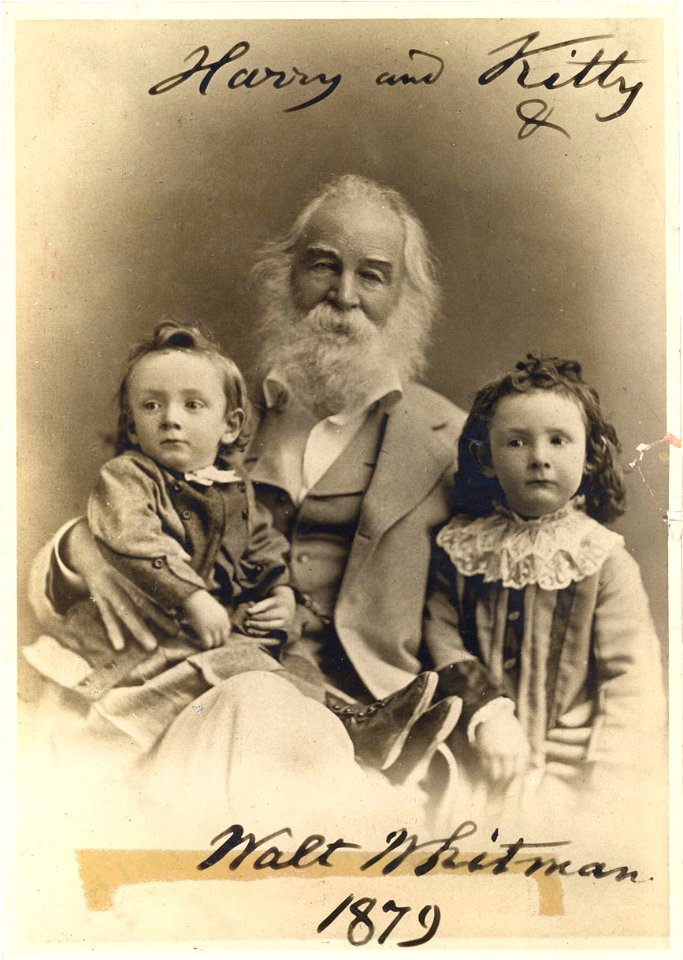 Walt with his friends Harry and Kitty 
