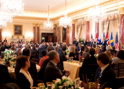 Secretary Kerry Delivers Remarks at a Working Luncheon He … 