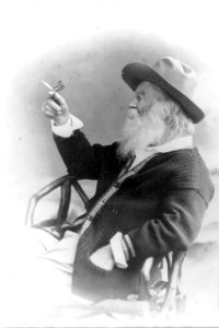 Whitman and the butterfly photo