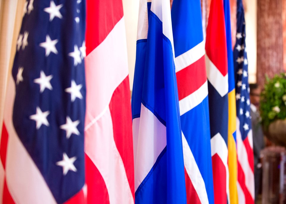 The Flags of Finland, Norway, Sweden, Denmark, and Iceland… 