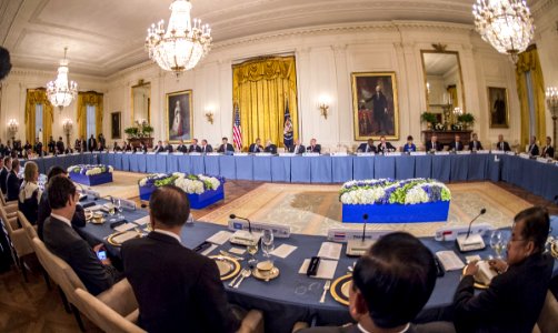 Heads of Delegation Gather for Nuclear Security Summit Din… 