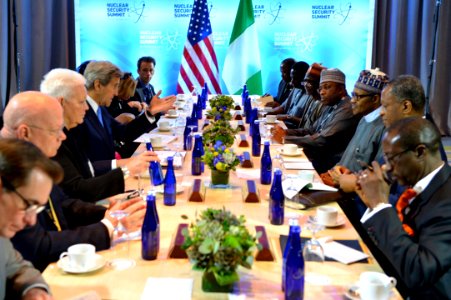 Secretary Kerry Meets With Nigerian President Buhari at th… 