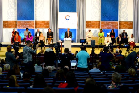 Secretary Kerry Delivers Remarks at the 2016 International… photo